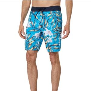 Volcom Tropical Hideout Blue Men's Board Shorts - 36